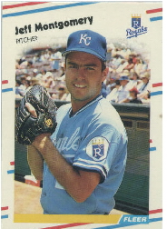 1988 Fleer Update Baseball Cards       032      Jeff Montgomery